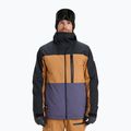 Men's snowboard jacket Quiksilver Sycamore Block 20K dark ivy