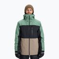 Men's snowboard jacket Quiksilver Sycamore Block 20K dark ivy