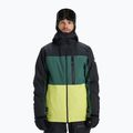 Men's snowboard jacket Quiksilver Sycamore Block 20K dark ivy