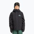 Children's snowboard jacket Quiksilver Mission true black
