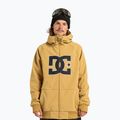 Men's snowboard jacket DC Spectrum Softshell mustard gold