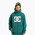 Men's snowboard jacket DC Spectrum Softshell deep teal