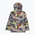 Children's snowboard jacket DC Basis Print Youth outer world black 4