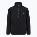 Children's fleece sweatshirt Quiksilver No Destination Half Zip black