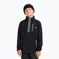 Children's fleece sweatshirt Quiksilver No Destination Half Zip black