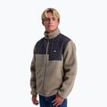 Men's fleece sweatshirt Quiksilver Sallow Water Full Zip fallen rock 4