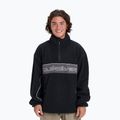 Men's snowboard sweatshirt Quiksilver Omni Sherpa Half Zip black
