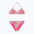Children's two-piece swimsuit ROXY Aquarella Tri Bralette Set sangria sunset