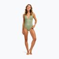 Women's one-piece swimsuit ROXY Elongated oil green 2
