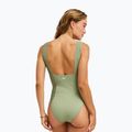 Women's one-piece swimsuit ROXY Elongated oil green 3