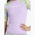Children's swimming T-shirt ROXY Active RG Lycra XMGB oil green letter up 5