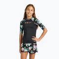 Children's swimming T-shirt ROXY Active RG Lycra XMGB anthracite aquarella active rg