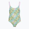 Children's one-piece swimsuit ROXY Letter Up oil green letter up