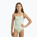Children's one-piece swimsuit ROXY Letter Up oil green letter up