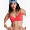 Swimsuit top ROXY Solid Essentials Wrap Bralette hibiscus