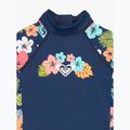 Children's overall UPF 50+ ROXY Morning Flower Springsuit mood indigo morning flowers 3