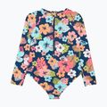Children's one-piece swimsuit ROXY Morning Flower Onesie mood indigo morning flowers 2