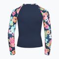 Longsleeve + bikini bottoms ROXY Morning Flower Lycra Set mood indigo morning flowers 4
