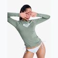 Women's swim longsleeve ROXY Whole Hearted oil green 4