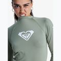 Women's swim longsleeve ROXY Whole Hearted oil green 6