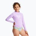 Children's swimming longsleeve ROXY Whole Hearted crocus petal