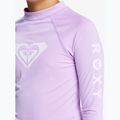 Children's swimming longsleeve ROXY Whole Hearted crocus petal 4