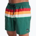 Men's swim shorts Quiksilver Everyday Printed Volley 15" forest outside stripe 7