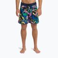 Men's swim shorts Quiksilver Surfsilk Scallop 18" dark navy interact floral 3
