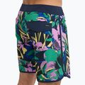 Men's swim shorts Quiksilver Surfsilk Scallop 18" dark navy interact floral 8