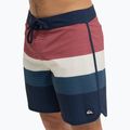 Men's swim shorts Quiksilver Surfsilk Scallop 18" dark navy tijuana 7