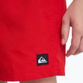 Children's swim shorts Quiksilver Everyday Volley 14" salsa 8