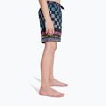 Children's swim shorts Quiksilver Everyday Printed Volley 14" dark navy next gen 5