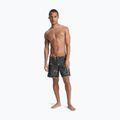 Men's swim shorts Quiksilver Surfsilk Scallop 18" black sundown 4