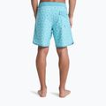 Men's swim shorts Quiksilver Surfsilk Scallop 18" aqua ocean mayhem 5