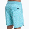 Men's swim shorts Quiksilver Surfsilk Scallop 18" aqua ocean mayhem 8