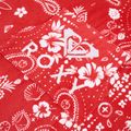 Women's poncho ROXY Stay Magical Printed hibiscus boho bandana bico 3