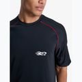 Men's swimming T-shirt Quiksilver Mercury Americana Surf black 4