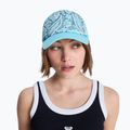 Women's baseball cap ROXY Beautiful Morning oil green wildside paisley 5