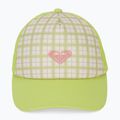 Women's baseball cap ROXY Beautiful Morning cloud dancer swell plaid 2