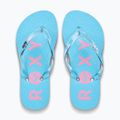 Children's flip-flops ROXY Viva Jelly aqua splash 2