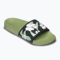 Women's slides ROXY Slippy IV oil green