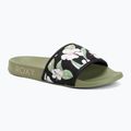 Women's slides ROXY Slippy IV oil green