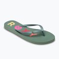 Women's flip-flops ROXY Sandy III oil green