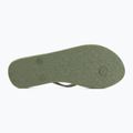 Women's flip-flops ROXY Sandy III oil green 4