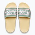 Women's slides ROXY Slippy II Printed gold haze 2