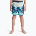 Children's swim shorts Quiksilver Everyday Printed Volley 14" aqua thermotropics 3
