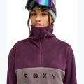 Women's fleece sweatshirt ROXY Icedrift Layer blackberry wine 5