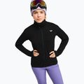 Women's fleece sweatshirt ROXY Snowstride Full Zip true black