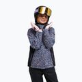 Children's snowboard jacket ROXY Snowflare true black wildin out rg