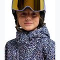 Children's snowboard jacket ROXY Snowflare true black wildin out rg 4